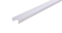 Kunststoff Abdeckung H-01-15 , milchig 40% Transmission, LxBxH 3000x21x9,4 mm