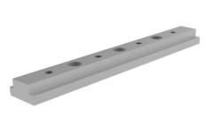 Reprofil, Universal Nutenstein / L�ngsverbinder Set 2 Stk, Aluminium, L�nge: 80 mm