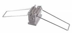 Reprofil, Nutenstein mit Spannfedern Set 2 Stk, Aluminium, L�nge: 25 mm