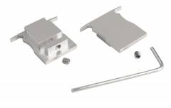 Aluminium Endkappe P-ET-04-12 Set 2 Stk, Silber, LxBxH 27x18x23,6 mm