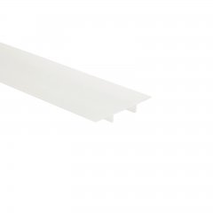 Combo Leuchtenprofil-Abdeckung, B-02-20, breit, milchig, 1-3m, PMMA