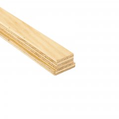 Combo Beton Montageleiste Holz, 2m, naturbelassen