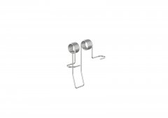 Combo Klick T-Profil Montagefedern Set \(2 Stk.\), Edelstahl