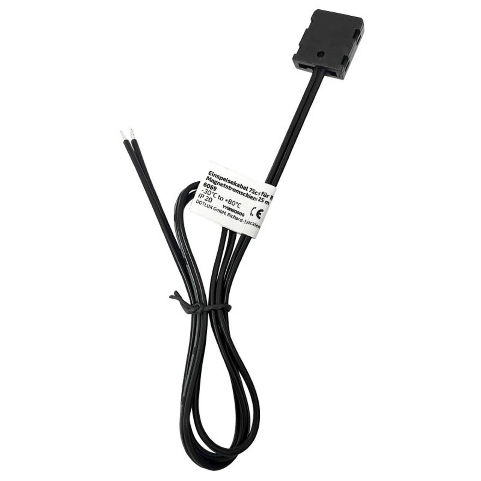 DOTLUX Einspeisekabel 75cm f�r RETAILO Magnetstromschiene 25m