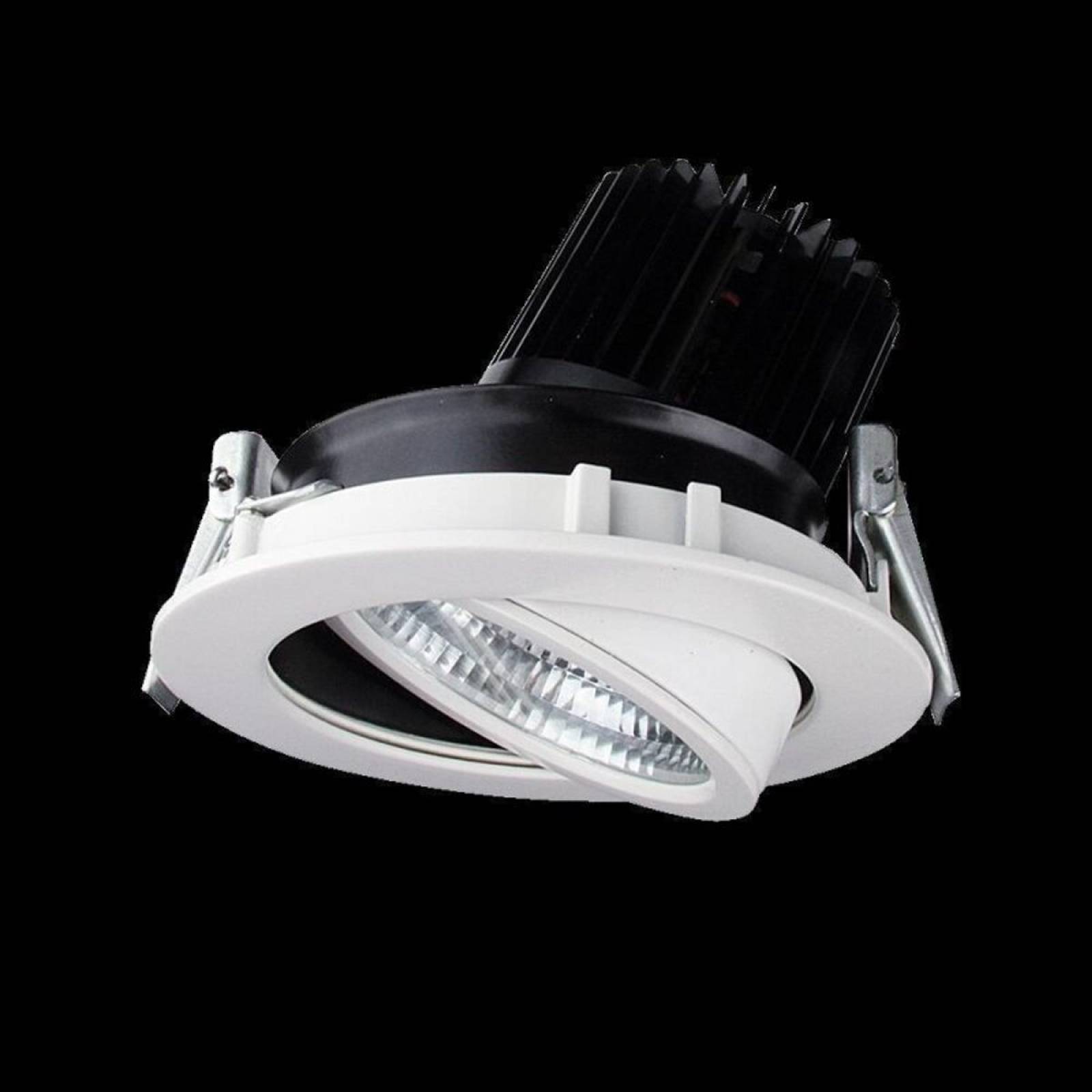 DOTLUX LED-Deckeneinbaustrahler TURN �186mm, dreh-schwenkbar, 46W 4000K