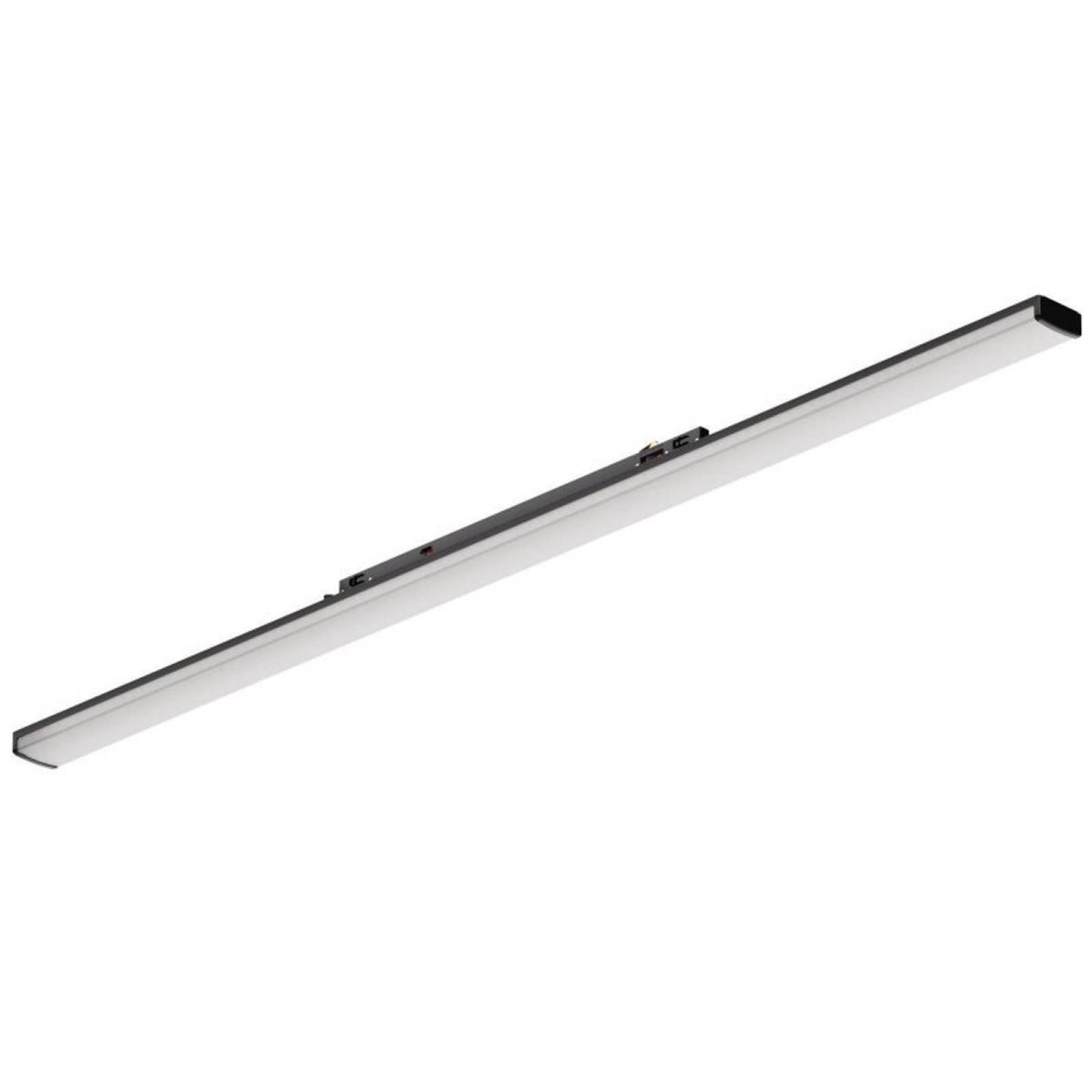 DOTLUX LED-Leuchteneinsatz LINEAtrack UGR<19, 1,5m schwarz, flexible Leistung, 80�/90�/120�