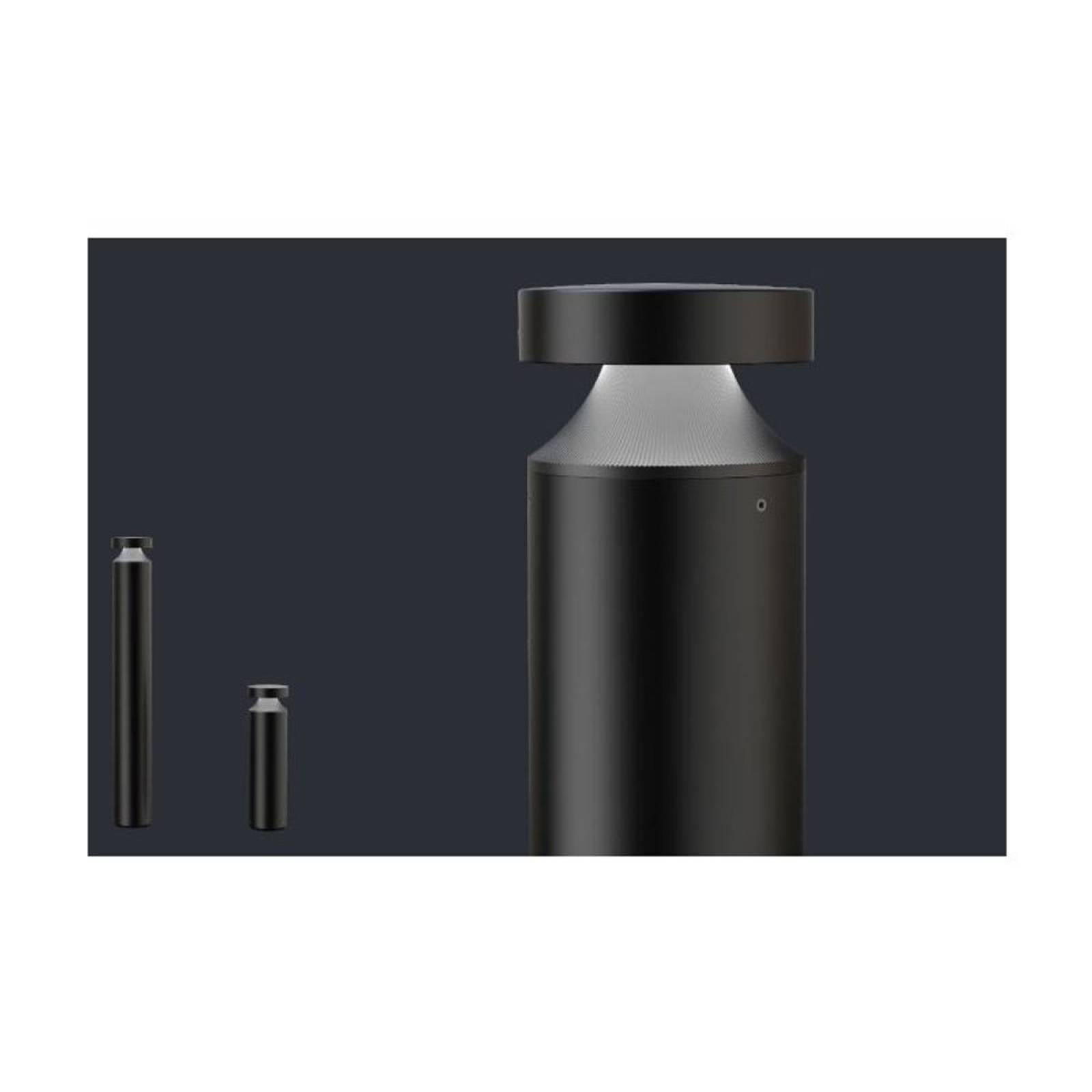 DOTLUX LED-Pollerleuchte IP65 TERRA 55cm 6,5W 3000K warmwei�, anthrazit, wetterfest