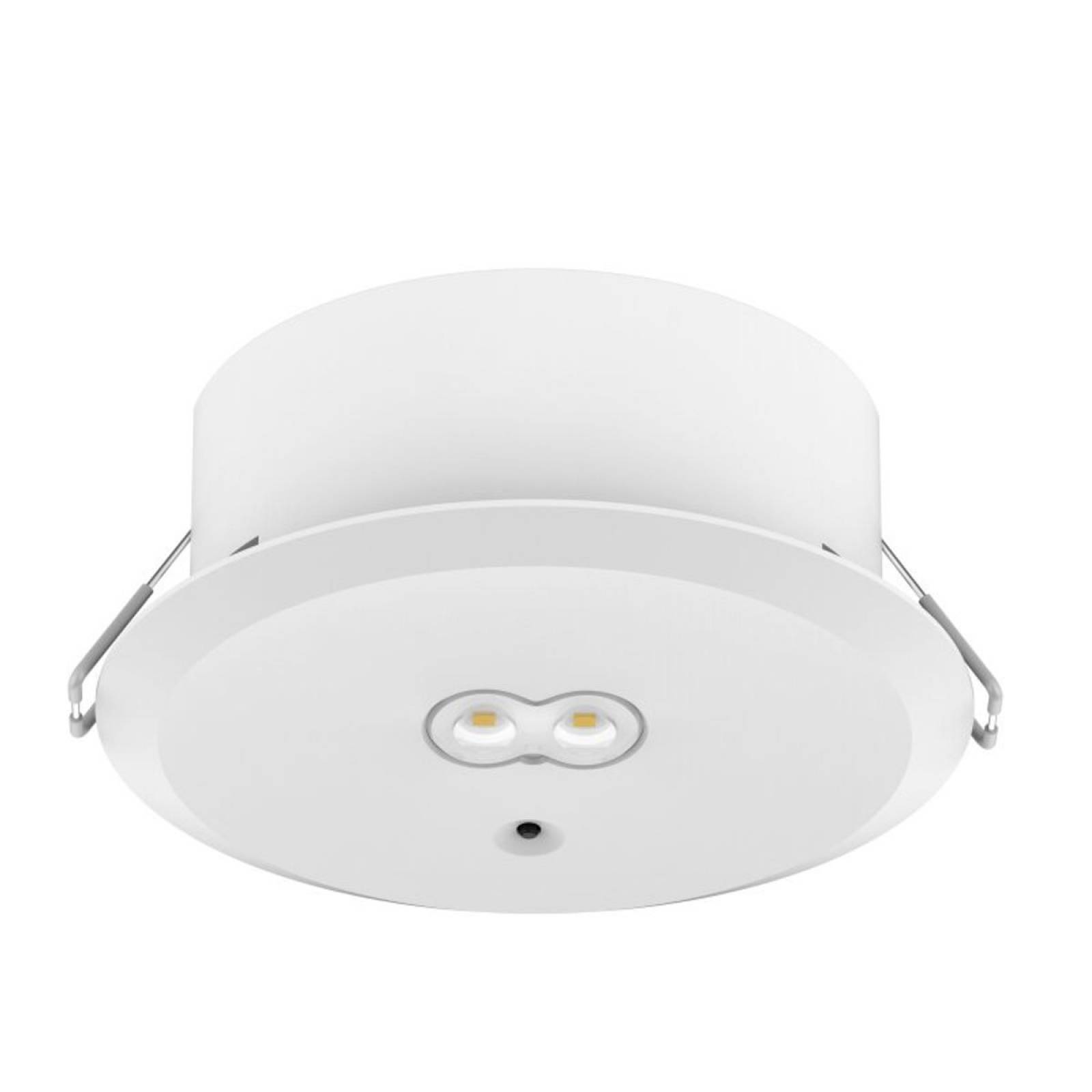 DOTLUX LED-Sicherheitsleuchte EXITtop mit Selbsttest inkl. 2 austauschbaren Linsen wei� 3h