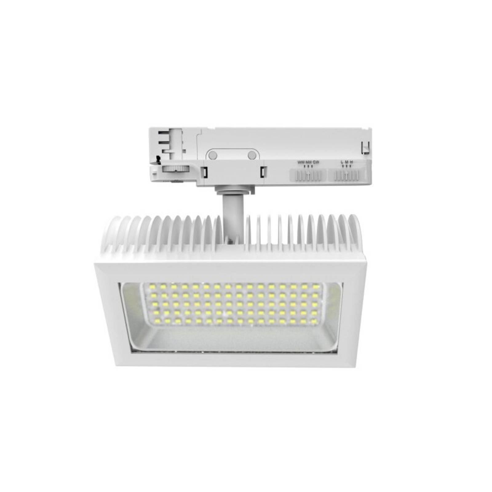 DOTLUX LED-Tracklight FLEXAtrack max.32W POWERselect & COLORselect 100� wei�
