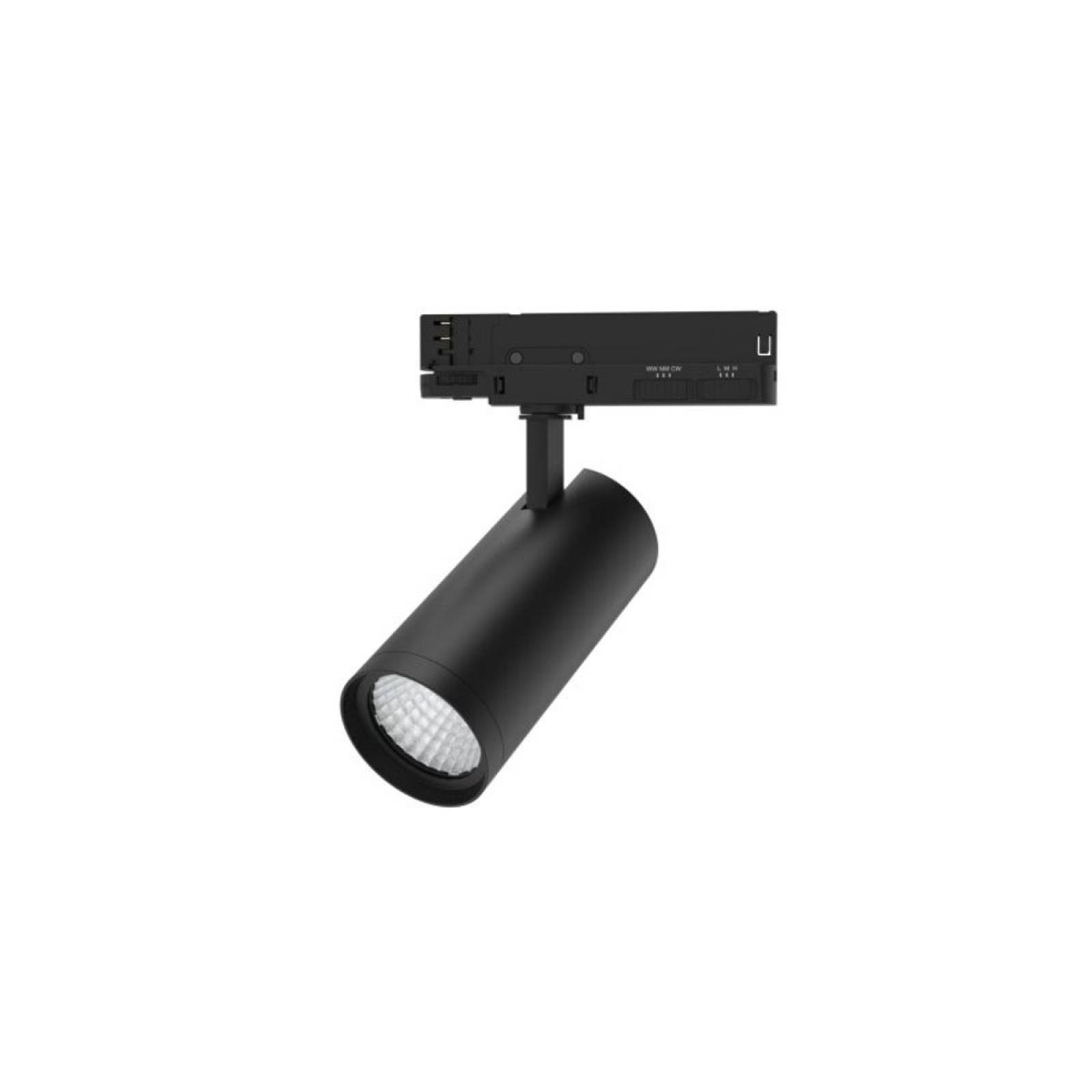 DOTLUX LED-Tracklight SLIMtrackTRUECOLOR max.30W POWERselect & COLORselect schwarz