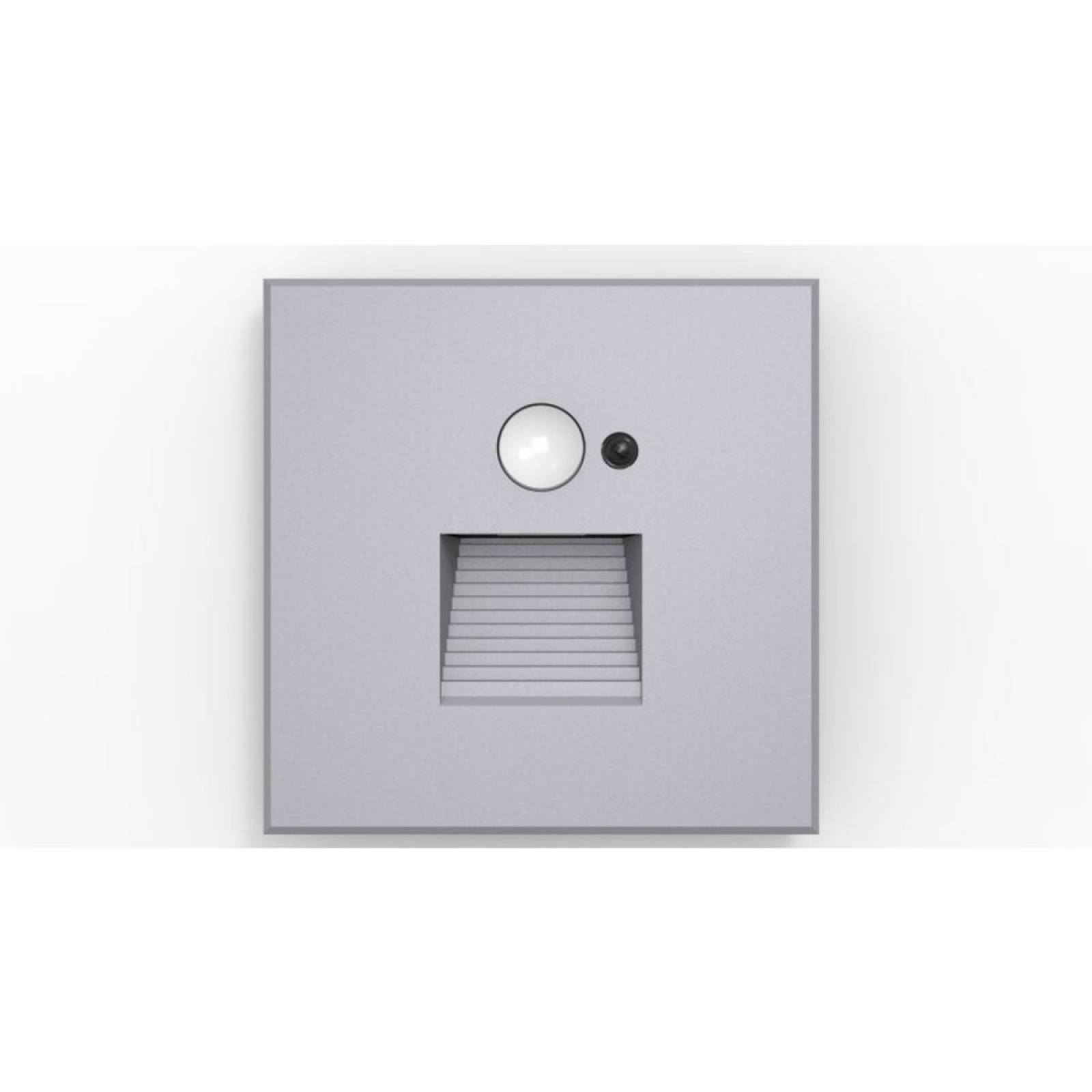 DOTLUX LED-Treppenleuchte EASYSTAIRsensor 1,5W 3000K mit Sensor, silber