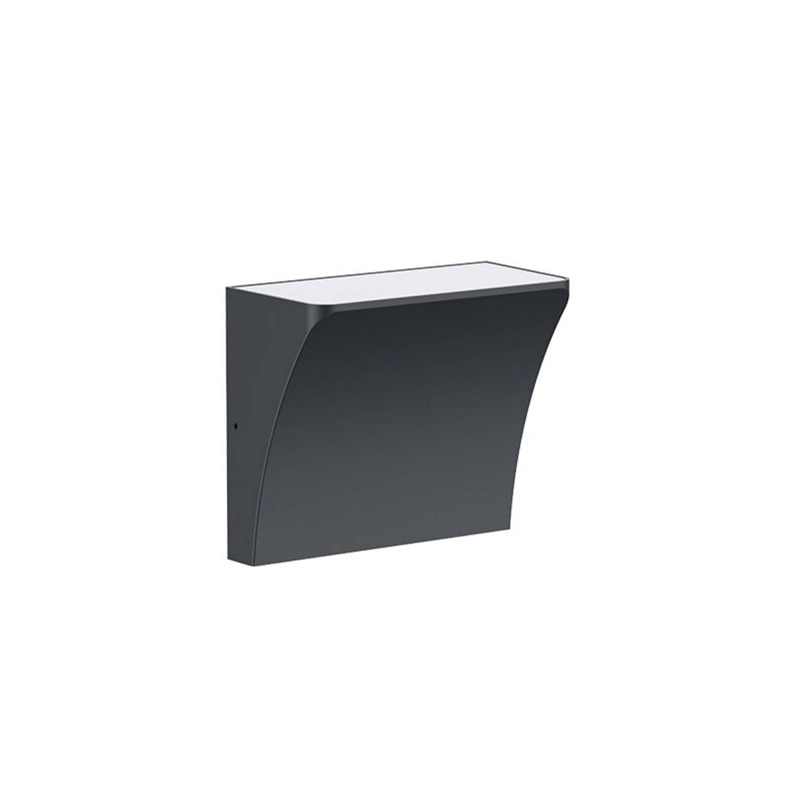DOTLUX LED-Wandleuchte FLAME 8W 3000K schwarz