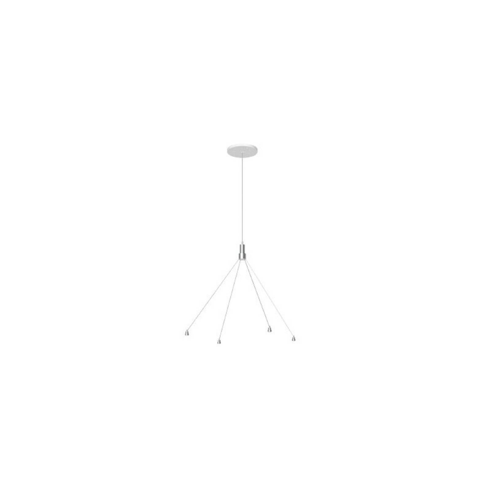 DOTLUX Pendelset Seil mit Deckenbaldachin 1,5m f�r �600 LED-Leuchte GALAXO