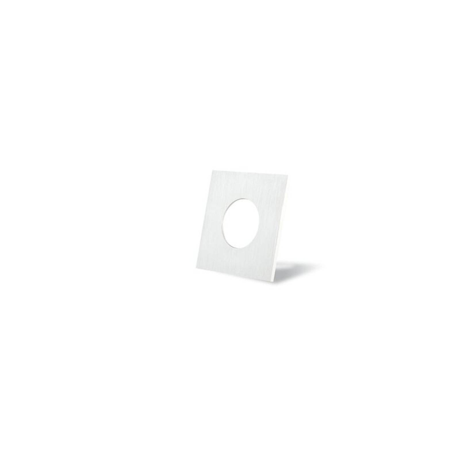 DOTLUX Zierring f�r MULTISYSTEM und MULTISYSTEMsun eckig� aluminium geb�rstet