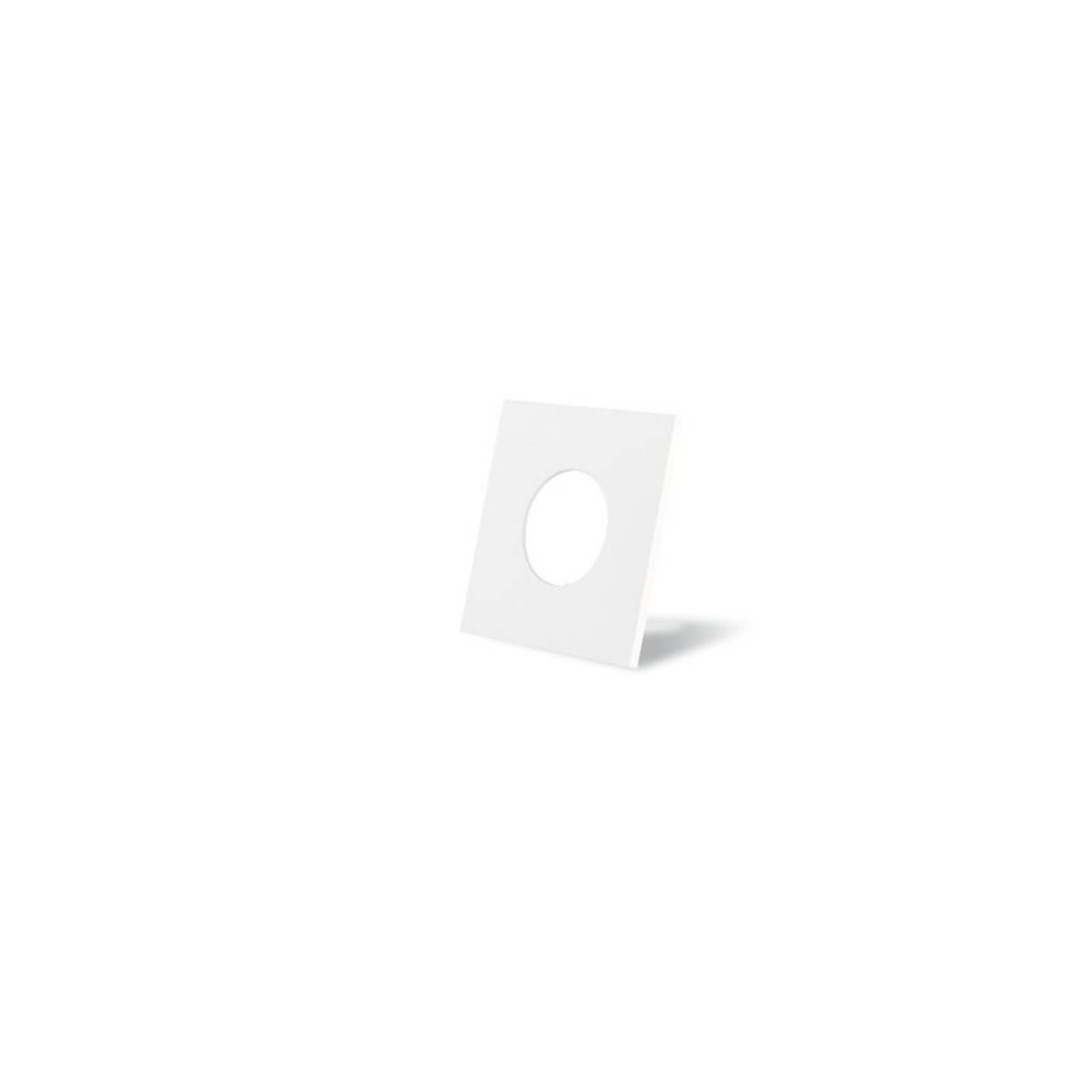 DOTLUX Zierring f�r MULTISYSTEM und MULTISYSTEMsun eckig weiss matt