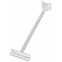 DOTLUX Ausleger Wandhalterung f�r Baustrahler 50cm lang wei�