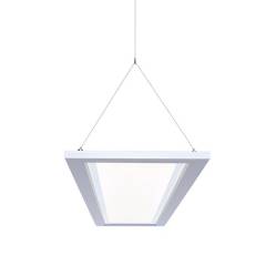 DOTLUX LED-B�roleuchte OFFICE 1200x300mm 54W 5670lm COLORselect dimmbar 1-10V UGR<19 