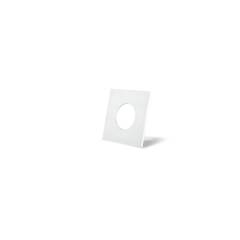 DOTLUX Zierring f�r MULTISYSTEM und MULTISYSTEMsun eckig� aluminium geb�rstet