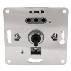 Phasenabschnittsdimmer 5W-300W inkl. wei�er Abdeckung mit Drehknopf
