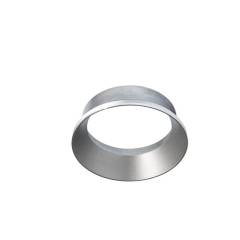 DOTLUX Zierring silber f�r LED-Leuchte SLIMvario �80x160mm 18W 3000K