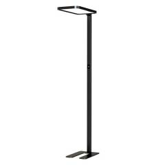 DOTLUX B�ro LED-Stehleuchte STUDIObutler 80W 4000K mit Anwesenheitssensor, dimmbar, schwarz