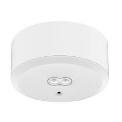 DOTLUX LED-Sicherheitsleuchte EXITtop mit Selbsttest inkl. 2 austauschbaren Linsen wei� 8h