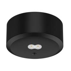 Schwarzes Geh�use f�r DOTLUX LED-Sicherheitsleuchte EXITtop