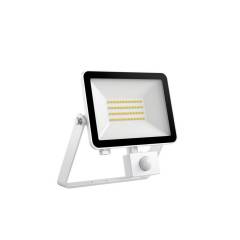 DOTLUX LED-Strahler FLOORslim-sensor 30W 3000K wei� mit Bewegungsmelder PIR