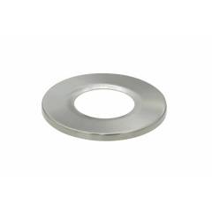 DOTLUX Zierring f�r MULTISYSTEMSCREW rund Edelstahl geb�rstet
