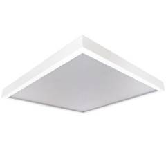 DOTLUX Aufbaurahmen f�r Deckenmontage 620x620x70mm LED Panele, wei�