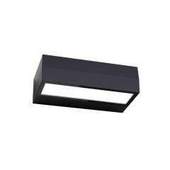 LED Wandleuchte Up&Down 15W schwarz, COLORselect, DOTLUX BRICK IP65
