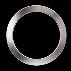 Zierring f�r DOTLUX Donwlight UNISIZEplus \(DT4447\)- nickel geb�rstet