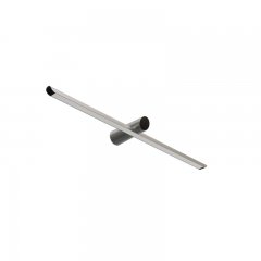 LED Spiegelleuchte SKYLAR 9,5W dimmbar, 3000K warmwei�, silber