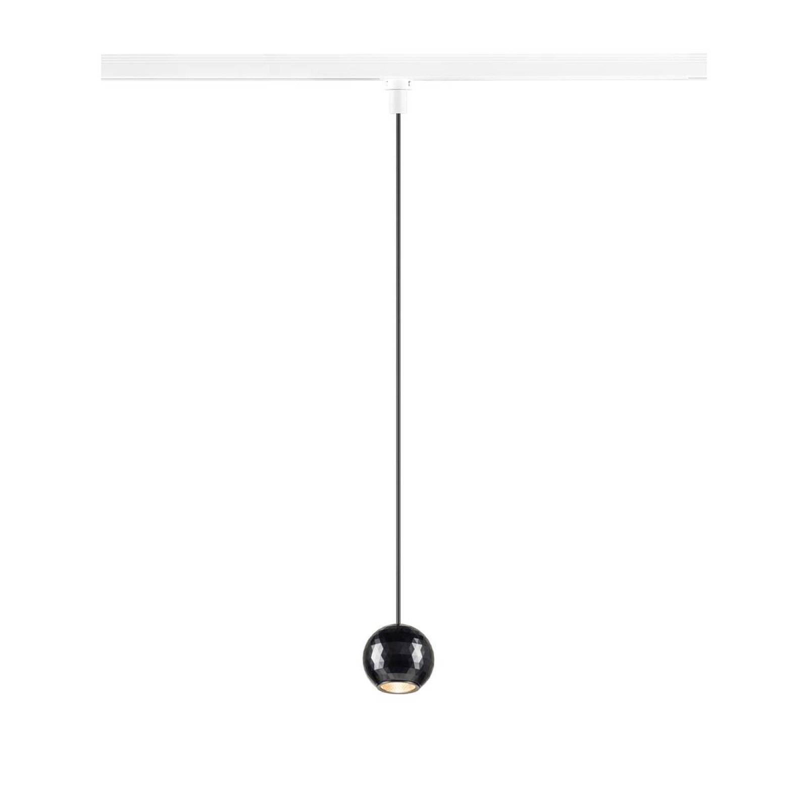DYSKO 1-Phasen-Pendelleuchte 2m, warmwei�es Licht, 36� Akzent, Schwarz