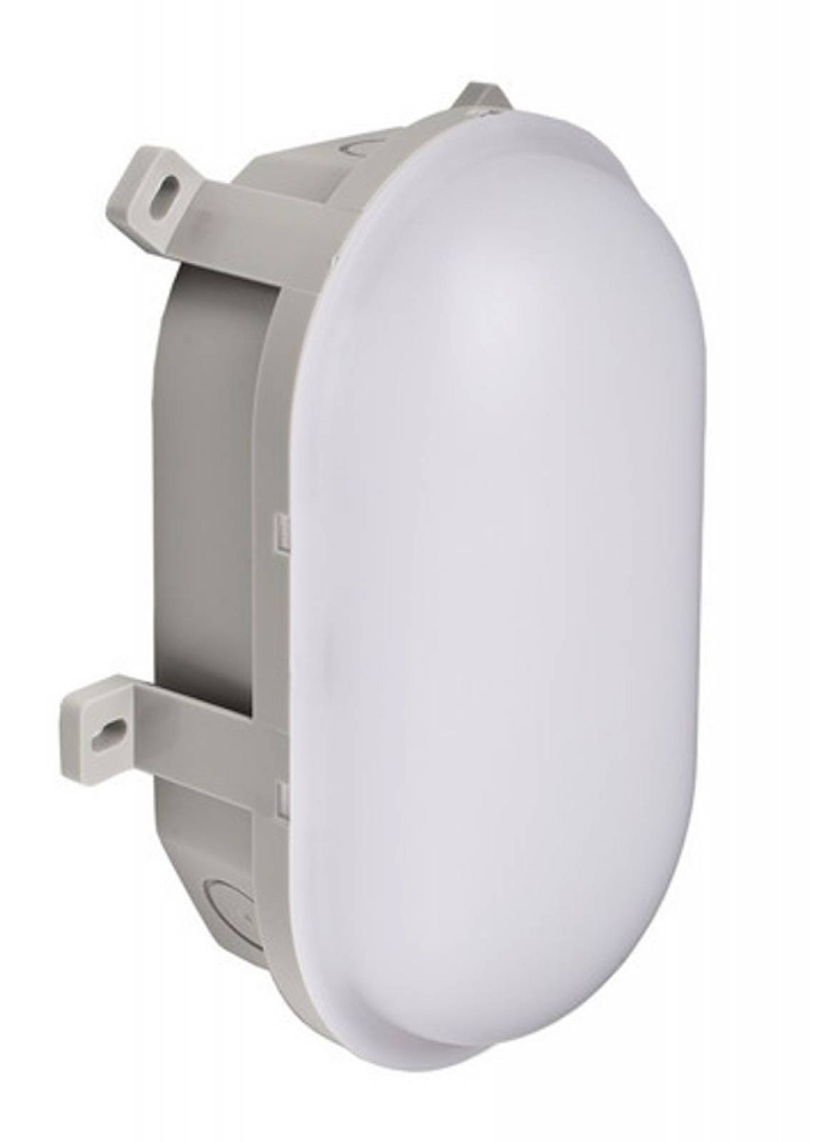 Decken-/Wandaufbauleuchte IP54 Sotano LED PowerSwitch, CCT 3000/4000K, grau