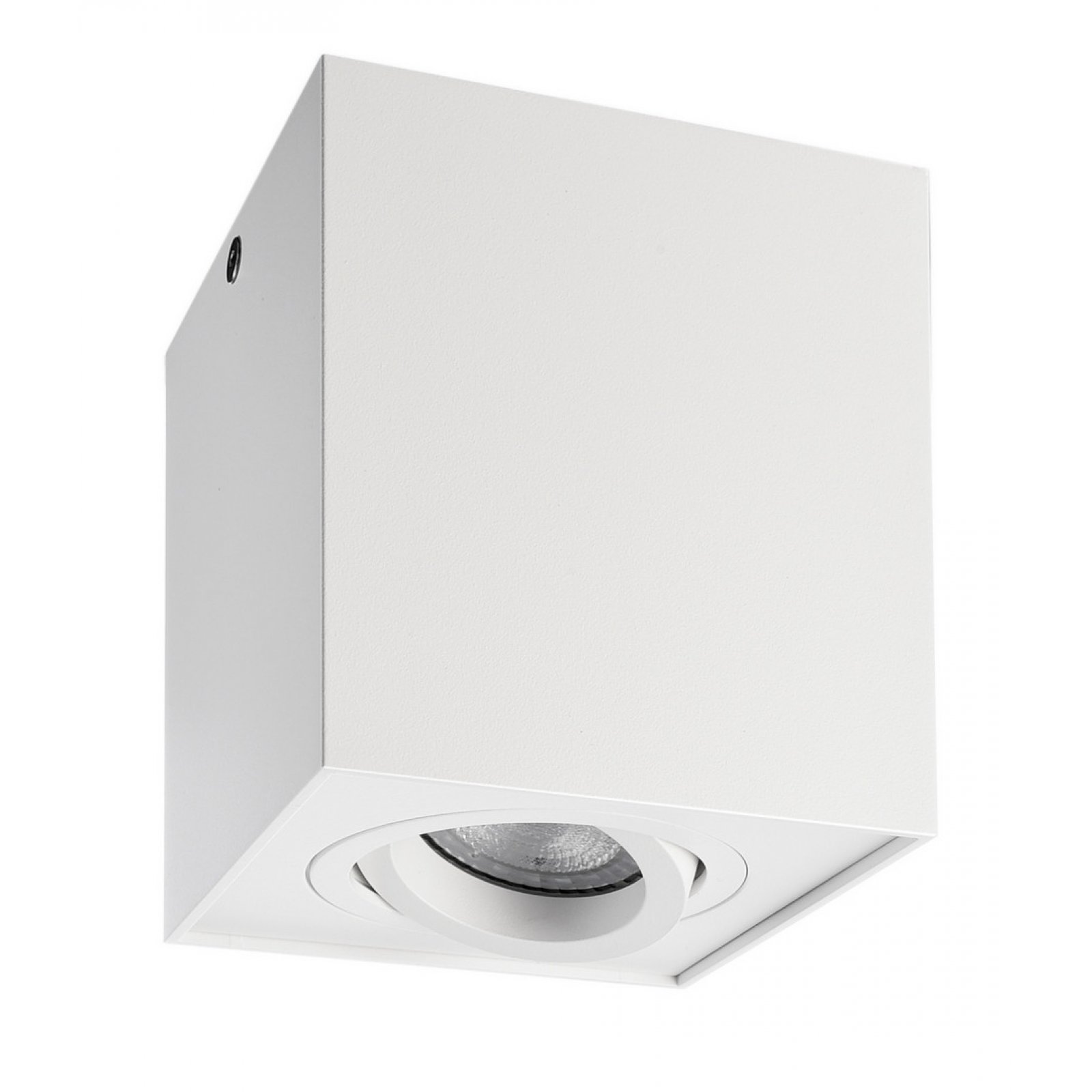 Deckenaufbauleuchte Bengala eckig, 1x max. 50W, mit GU10 Fassung, wei�