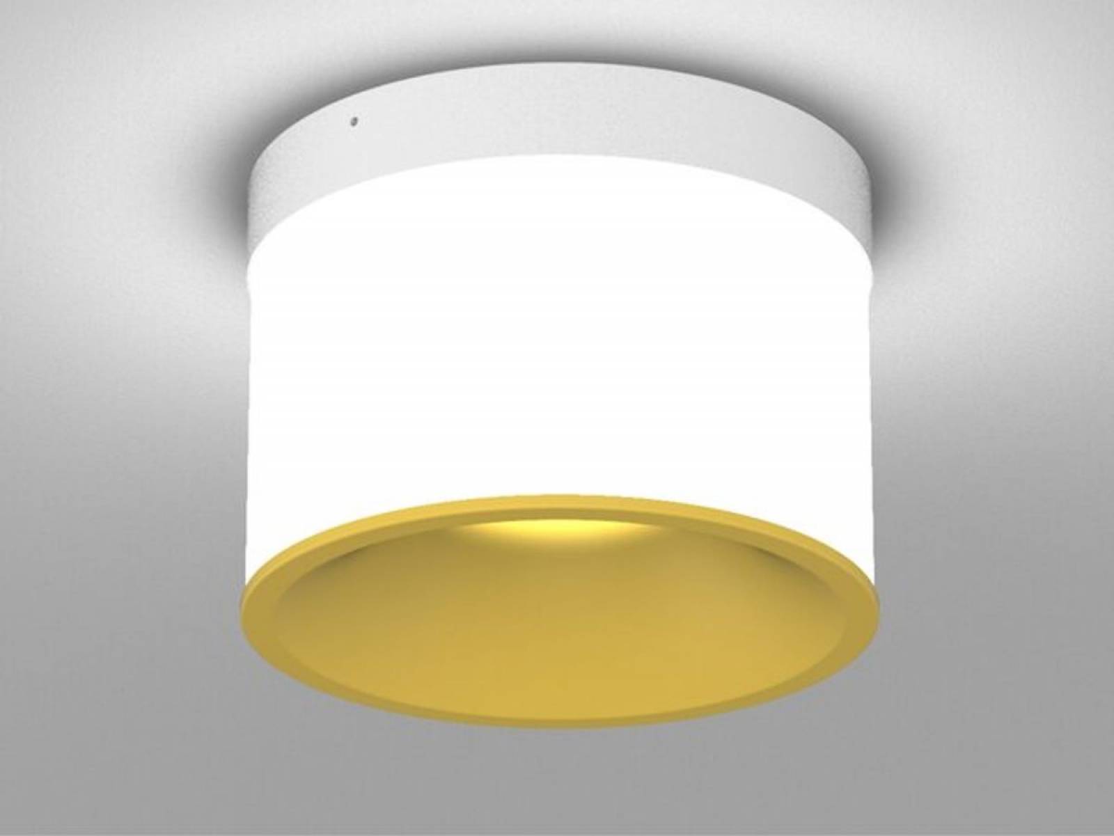 Deckenaufbauleuchte DARK NIGHT LGP SDI 40W, Wei�, Gold, CASAMBI, 3000K