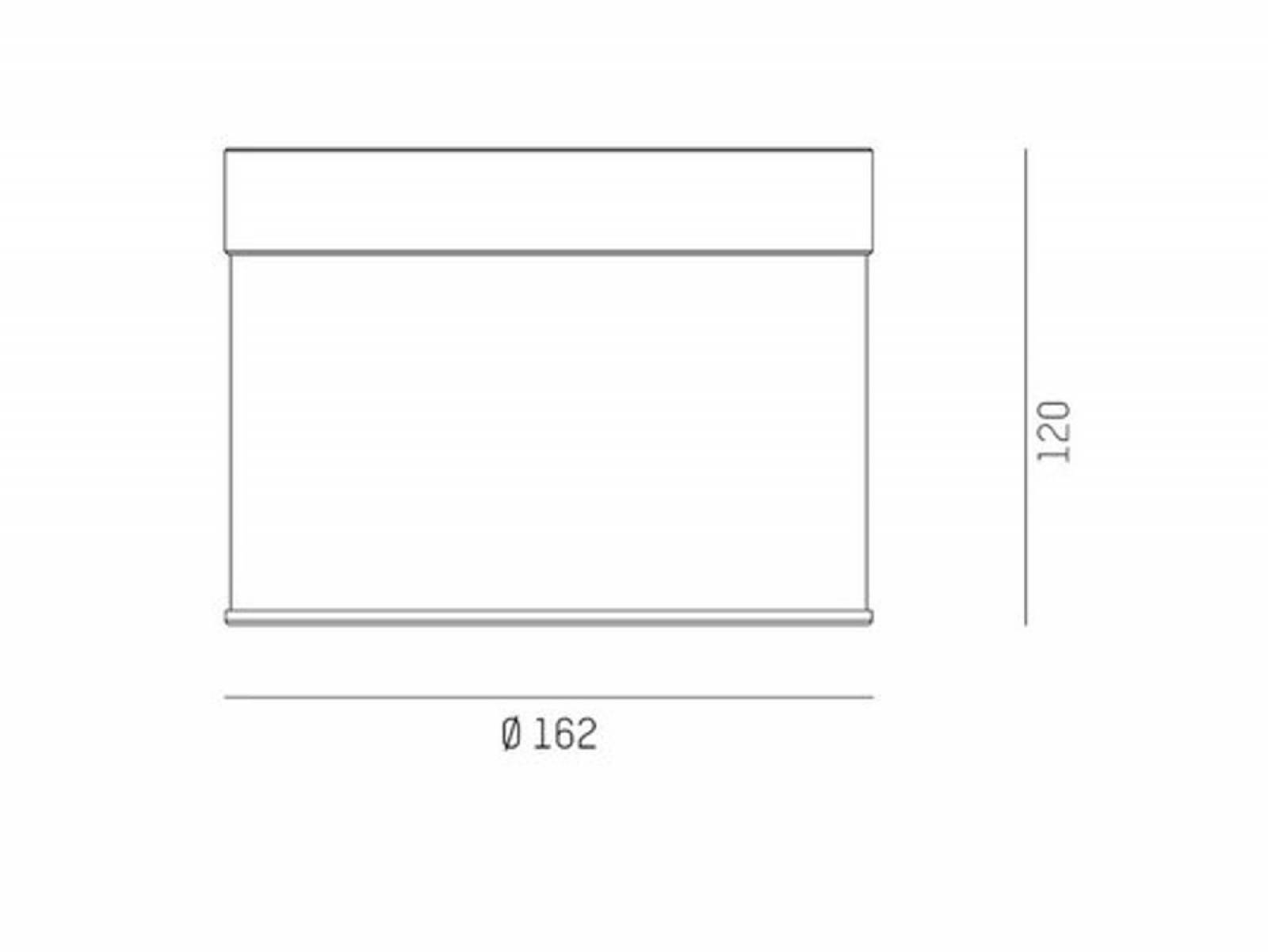 Deckenaufbauleuchte DARK NIGHT LGP SDI 40W, Wei�, Silber, 2700K