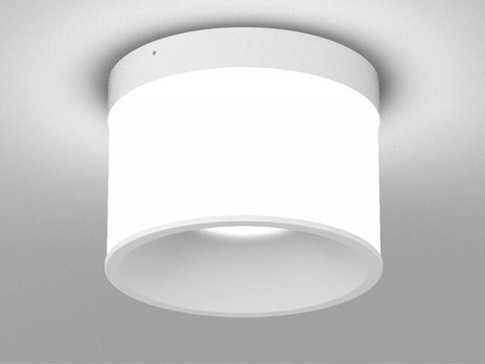 Deckenaufbauleuchte DARK NIGHT LGP SDI 40W, Wei�, Wei�, CASAMBI, 3000K