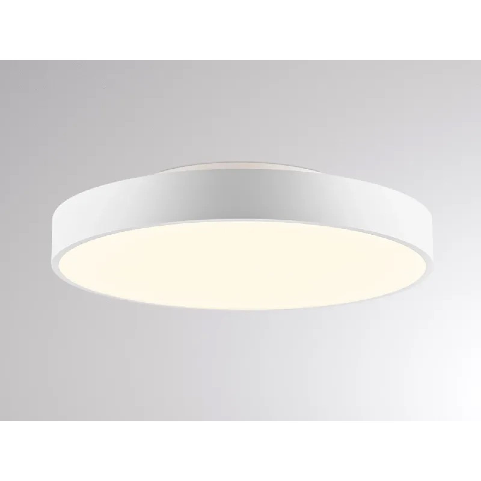 Deckenaufbauleuchte DESCO PRO M wei� �35cm, IP54, direkt-indirekt, dimmbar