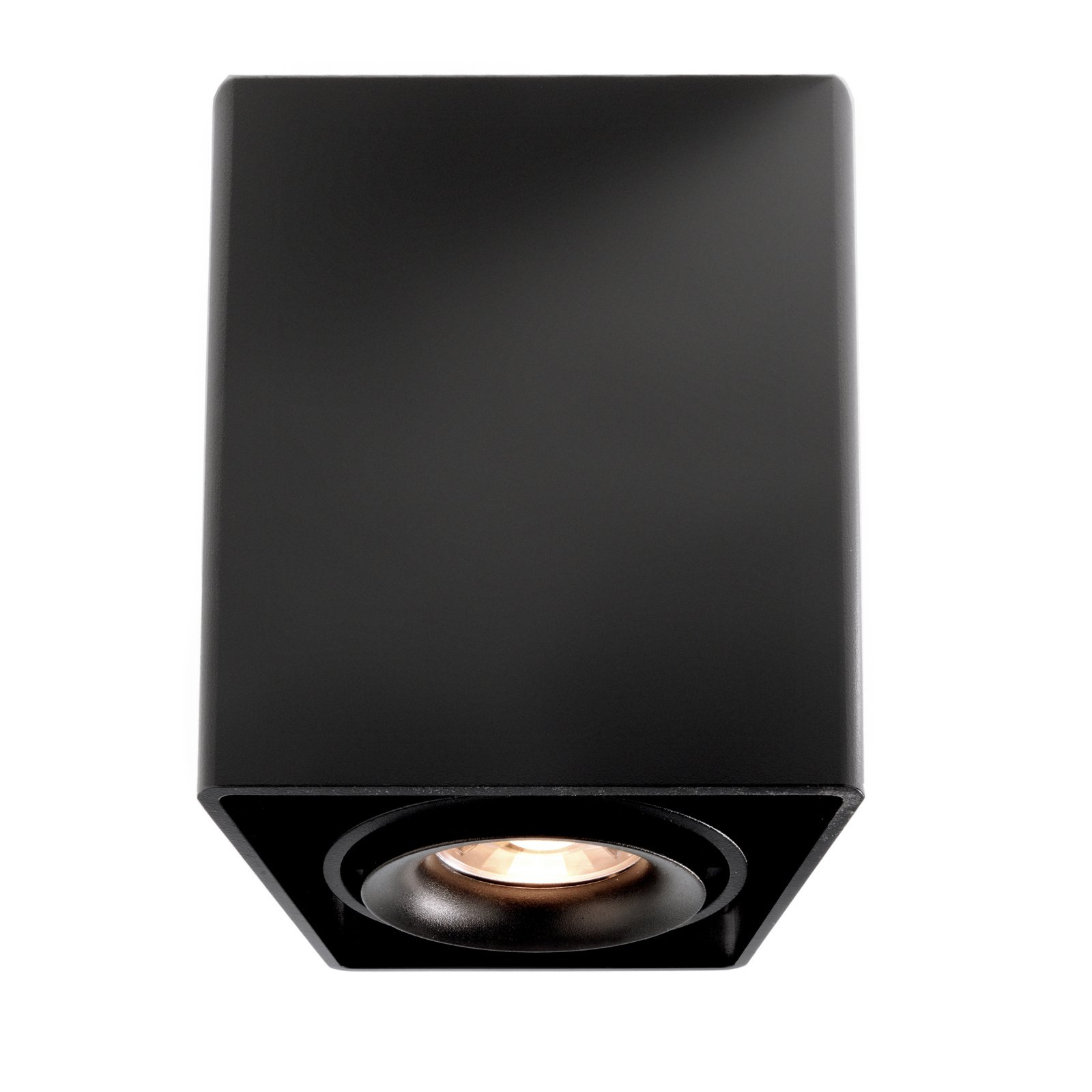 Deckenaufbauleuchte Mona I, 1x max. 50W, GU10 Fassung, Schwarz