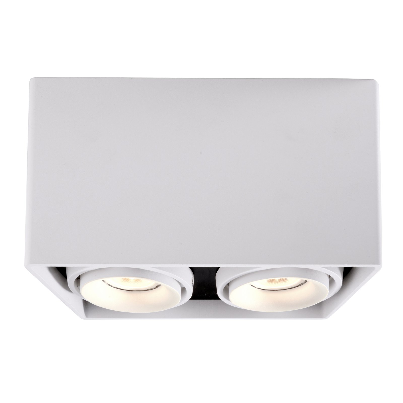 Deckenaufbauleuchte Mona II, 2x max. 50W, GU10 Fassung, Wei�