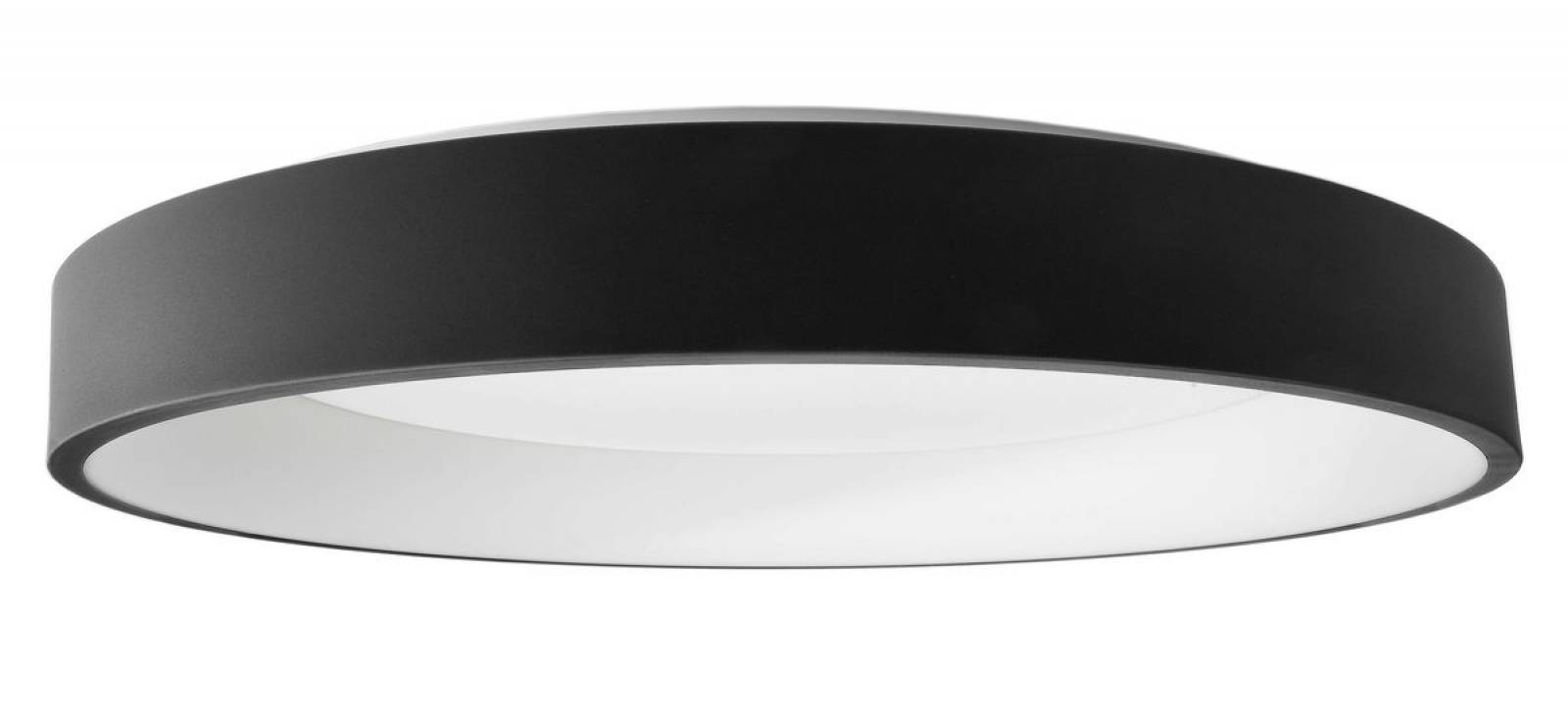 Deckenaufbauleuchte Sculptoris 800mm, 60W, dimmbar, 3000/4000K, schwarz