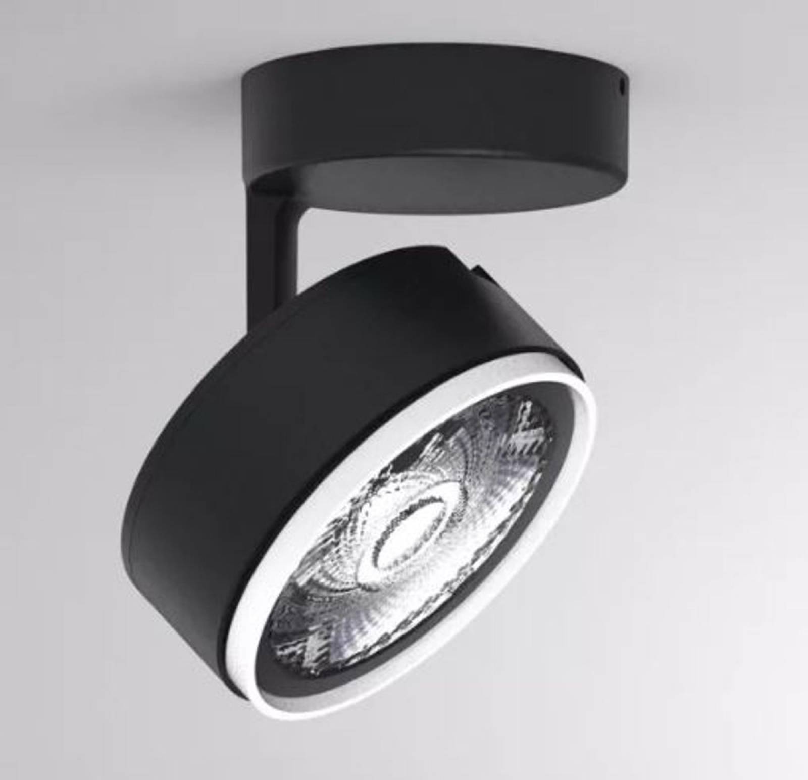Deckenaufbaustrahler Molto Luce 10W, LITIN 2 SD, Schwarz, 24�, Wei�, 4000K