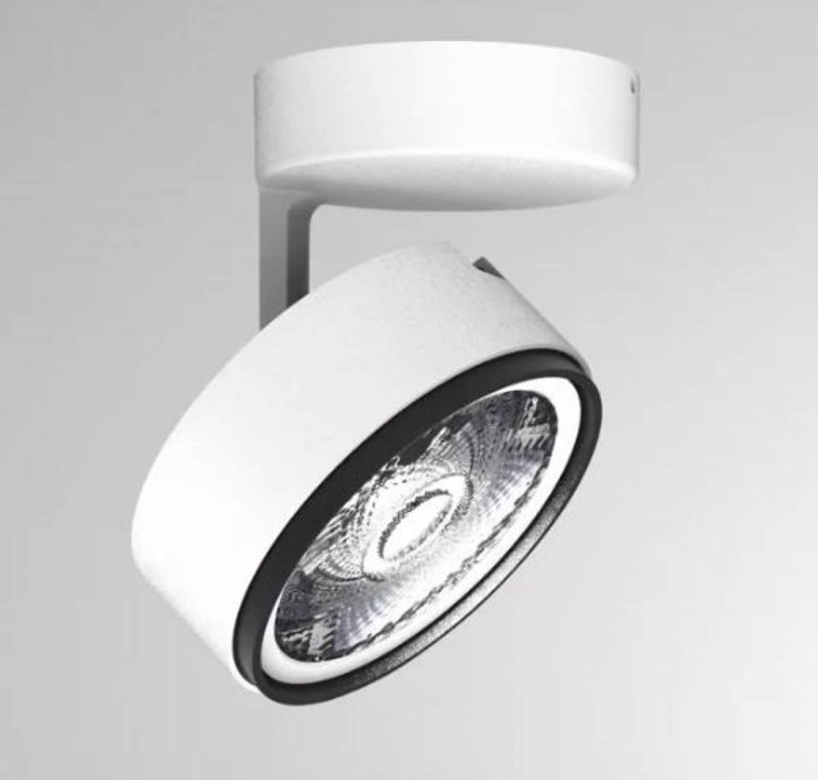Deckenaufbaustrahler Molto Luce 10W, LITIN 2 SD, Wei�, 40�, Schwarz, 3000K