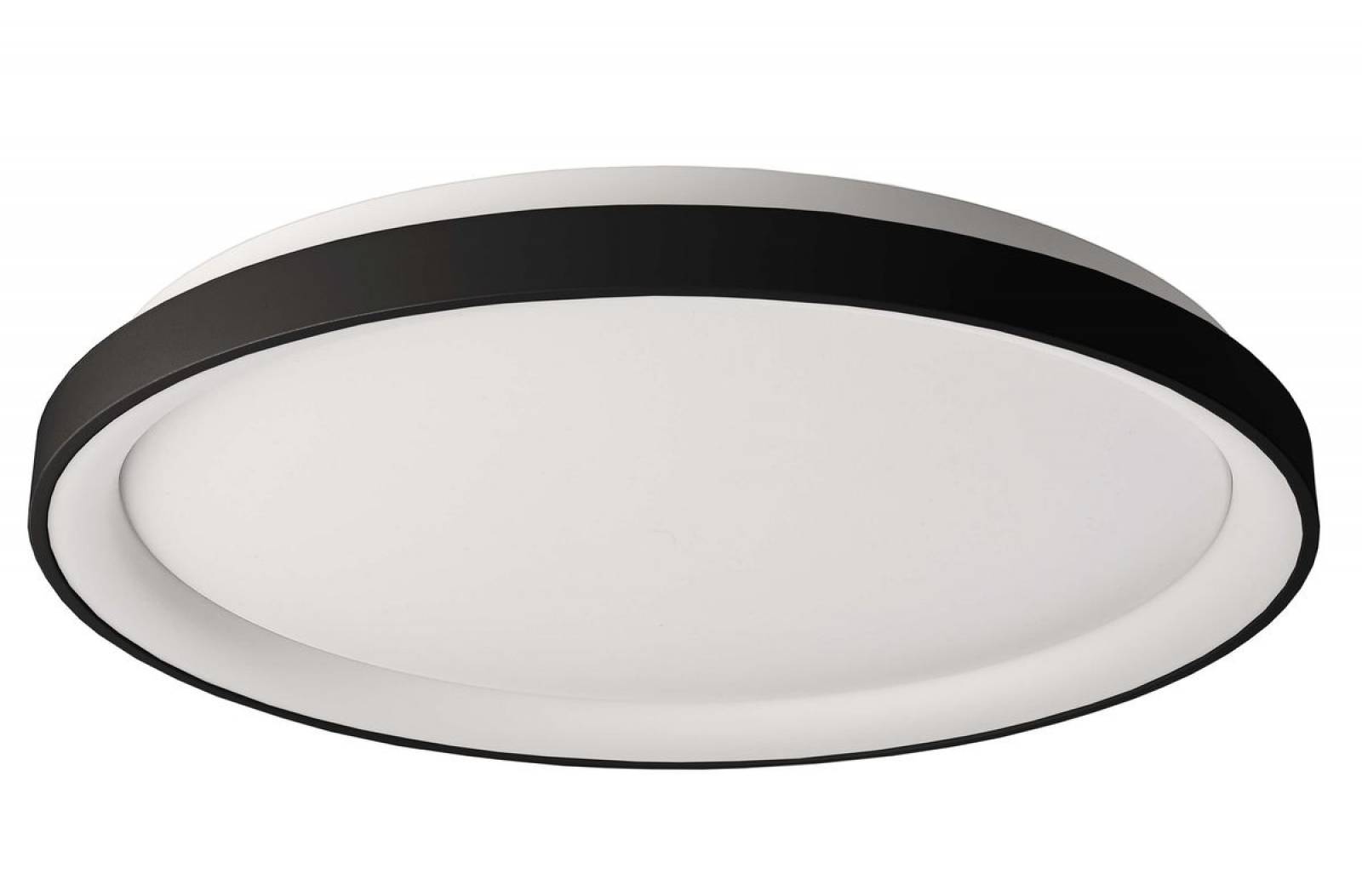 Deckenleuchte Merope 580mm, 42W dimmbar, 3000/4000K, Schwarz