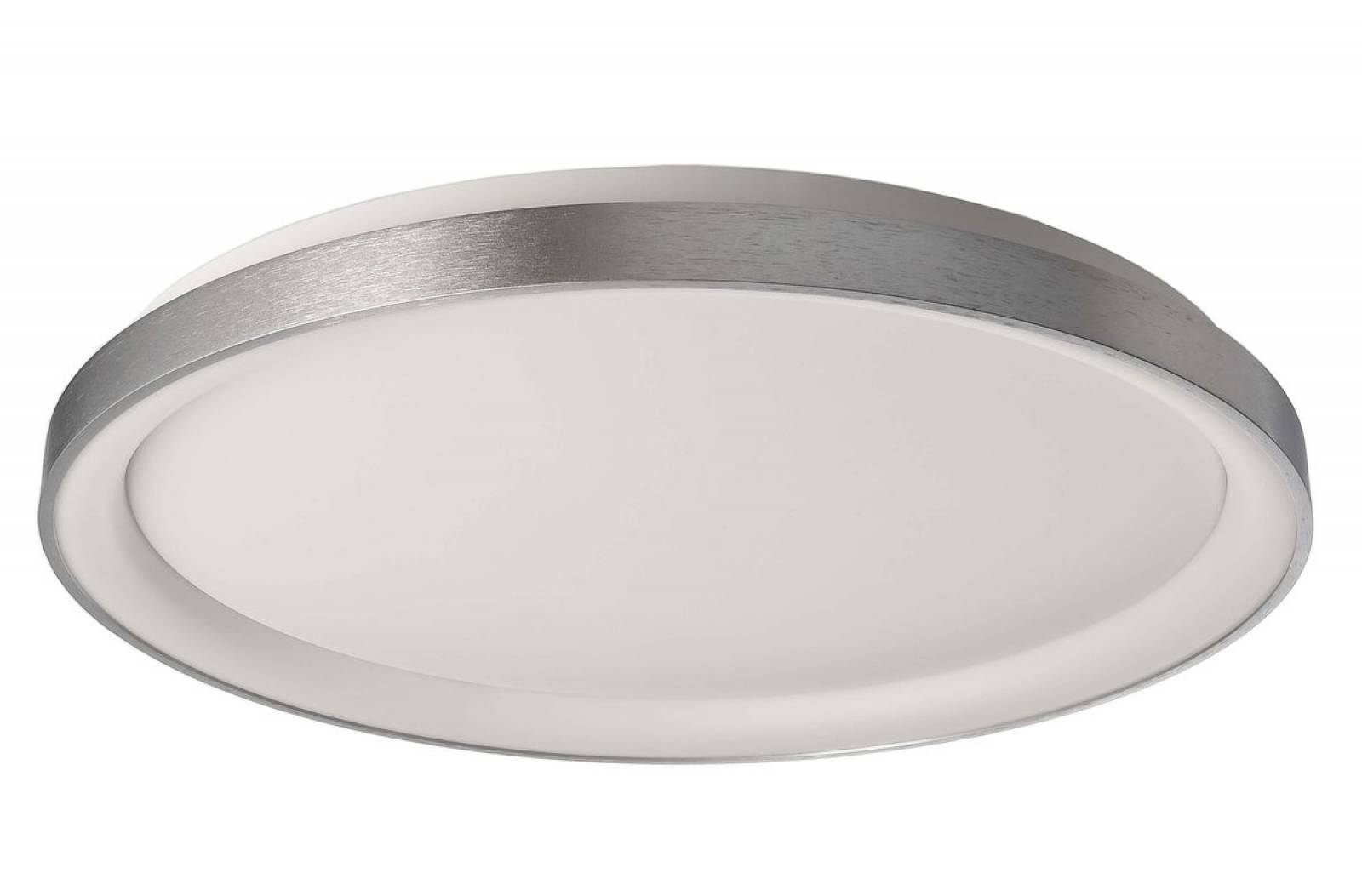Deckenleuchte Merope 580mm, 42W dimmbar, 3000/4000K, Silber