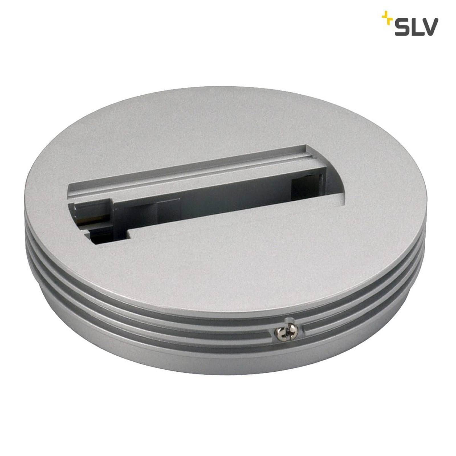 Deckenrosette f�r 1 Phasen-Adapter, silbergrau