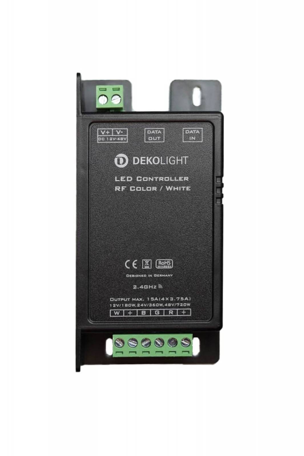 Deko-Light Controller, RF Color + White, stromkonstant, dimmbar: Funkfernbedienung, 12/24/48V DC, ma