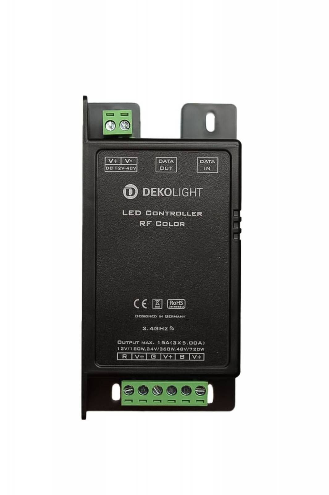 Deko-Light Controller, RF Color, stromkonstant, dimmbar: Funkfernbedienung, 12/24/48V DC, max 15 A,
